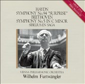 Haydn: Symphony No. 94 "Surprise"; Beethoven: Symphony No. 5; Sibelius: En Saga