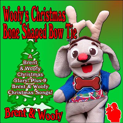 Woofy's Christmas Bone Shaped Bow Tie