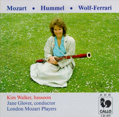 Mozart, Wolf-Ferrari, Hummel: Bassoon Concertos