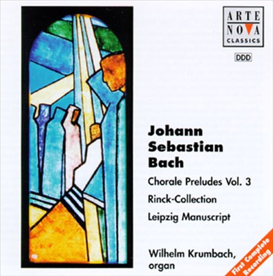 Bach: Chorale Preludes, Vol. 3