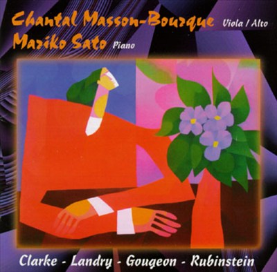 Chantal Masson-Bourque, viola; Mariko Sato, piano