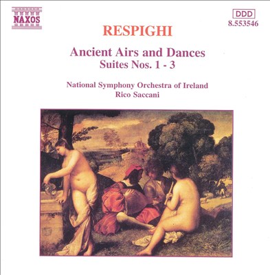 Ancient Airs and Dances, Set 2, arrangements (4) for orchestra, P. 138
