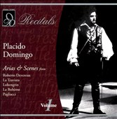 Plácido Domingo Sings Arias & Scenes, Vol. 1