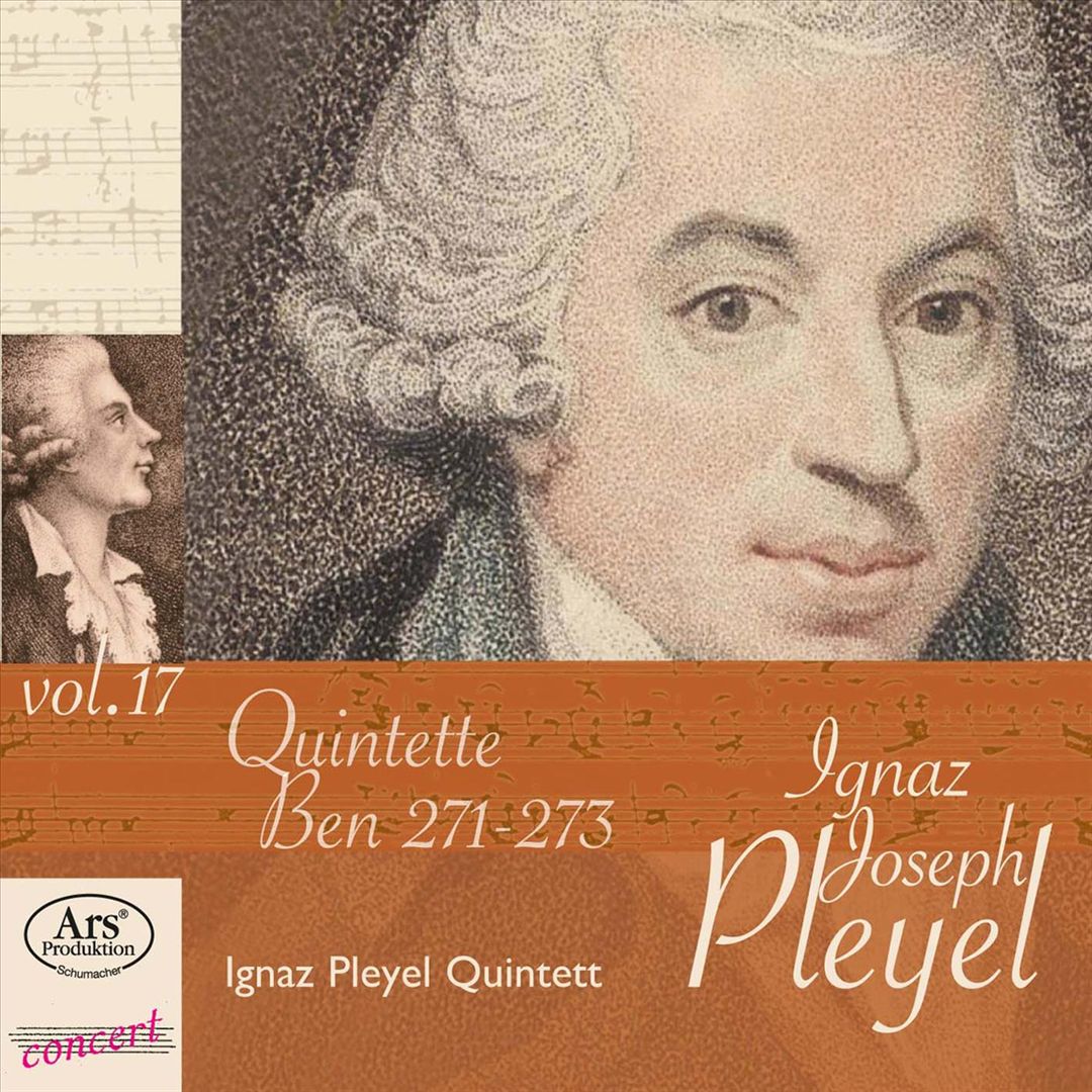 Ignaz Joseph Pleyel, Vol. 17: Quintette, Ben 271-273