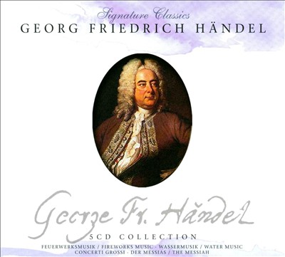 Händel: Fireworks Music; Water Music; Concerti Grossi; The Messiah [Box Set]