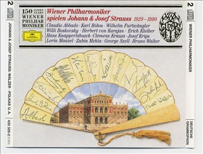 Wiener Philharmoniker spielen Johann & Josef Strauss, 1929-1990