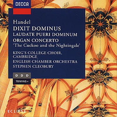 Dixit Dominus, hymn for soloists, chorus & orchestra in G minor, HWV 232