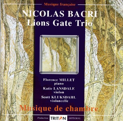 Nicolas Bacri: Musique de Chambre