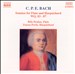 C.P.E. Bach: Sonatas for Flute and Harpsichord, WQ . 83-87