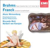 Brahms: Piano Concerto No. 1; Franck: Variations symphoniques