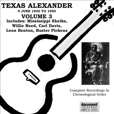 Texas Alexander, Vol. 3: 1930-1950