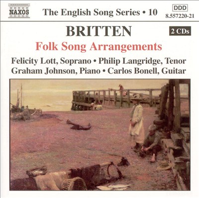 Folksong Arrangements, Vol. IV "Moore's Irish Melodies," for voice & piano