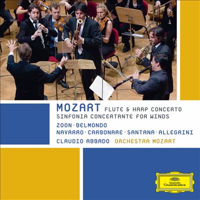 Mozart: Sinfonia Concertante; Flute & Harp Concerto
