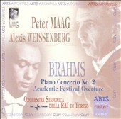 Brahms: Piano Concerto No. 2; Academic Festival Overture