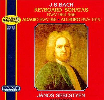 Adagio, for keyboard in G major, BWV 968 (BC L185)