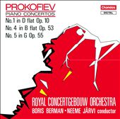 Sergey Sergeyevich Prokofiev: Piano Concertos Nos. 1, 4 & 5