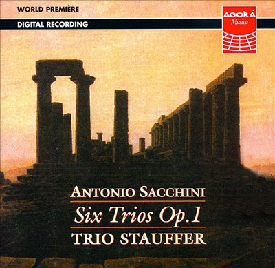 Trio sonata for 2 violins & continuo, in A major, Op.1/6