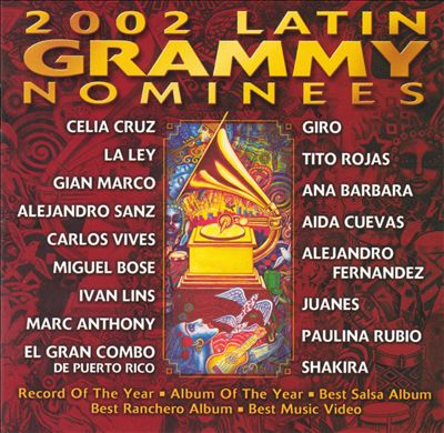 2002 Latin Grammy Nominees