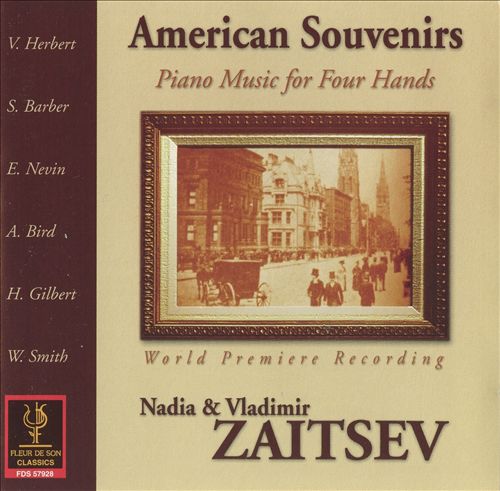 Amerikanische Weisen, waltz cycle for piano, 4 hands, Op.23