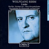 Rihm: Lieder