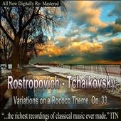 Tchaikovsky: Variations on a Rococo Theme, Op. 33; Khachaturian: Concerto-Rhapsody