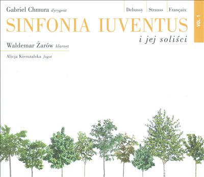 Duet-Concertino for clarinet, bassoon, harp & strings, o.Op. 147 (TrV 293, AV 147)