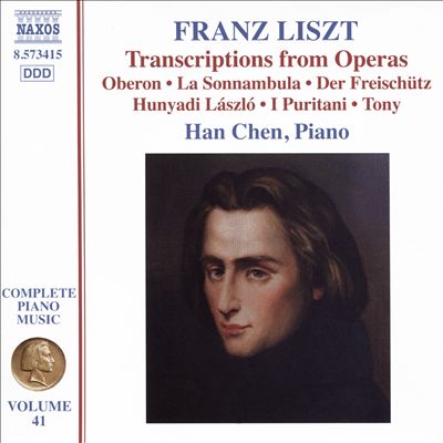 Franz Liszt: Transcriptions from Opera