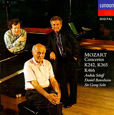 Mozart: Concertos K242, K365, K466