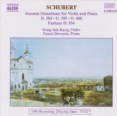 Schubert: Sonatinas for Violin & Piano
