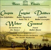 Chopin: Les Sylphides; Luigini: Ballet Égyptien (Suite No. 1); Delibes: Coppélia (Ballet Excerpts)...