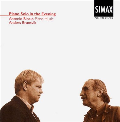 Piano Solo Evening: Antonio Bibalo Piano Music