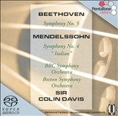 Beethoven: Symphony No. 5; Mendelssohn: Symphony No. 4 "Italian"