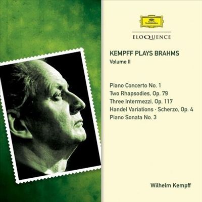 Kempff Plays Brahms, Vol. 2