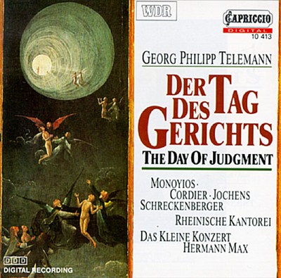Der Tag des Gerichts, sacred oratorio for chorus, orchestra & continuo, TWV 6:8