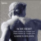Schubert: Piano Sonata in A minor D537; Piano Sonata in A major D959