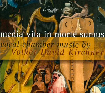Media vita in morte sumus, for soprano, narrator, clarinet, horn, piano, percussion & string trio