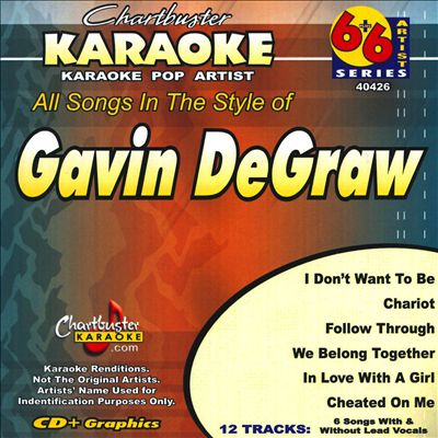 Karaoke: Gavin Degraw [Chartbuster]