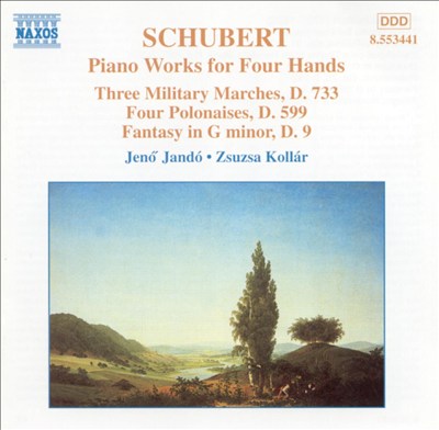 Marches Militaires (3) for piano, 4 hands, D. 733 (Op. 51)