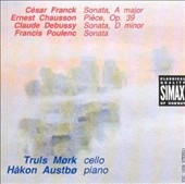 Franck: Sonata in A major; Chausson: Pièce Op. 39; Debussy: Sonata in D minor; Poulenc: Sonata