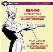 Brahms: Symphony No. 2; Violin Concerto in D