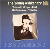 The Young Ashkenazy, Vol. 2: Chopin, Liszt, Rachmaninov, Prokofiev