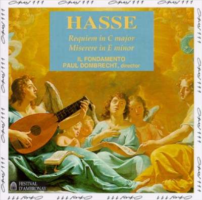 Hasse: Requiem in C major; Miserere in E minor