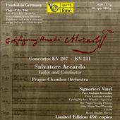 Mozart: Concertos, KV 207, 211