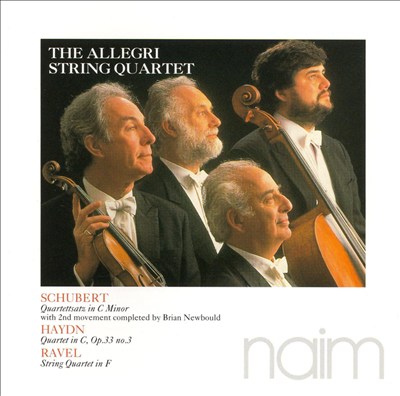 String Quartet No. 12 in C minor ("Quartettsatz"), D. 703