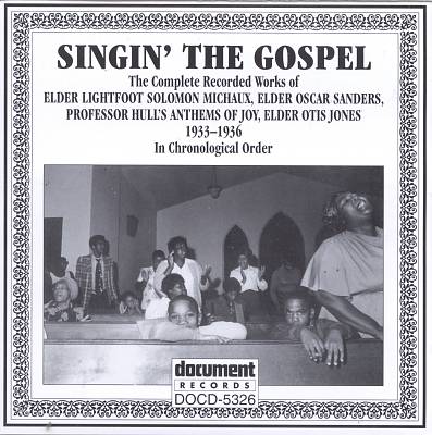 Singin' the Gospel: 1933-1936