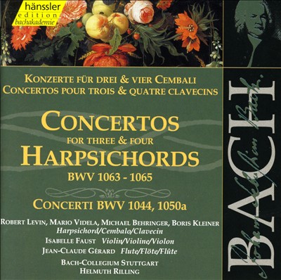 Bach: Concertos for Three and Four Harpsichords, BWV 1063-1065