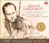 David Oistrach plays Violin Concertos