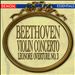 Beethoven: Violin Concerto; Leonore Overture No. 3