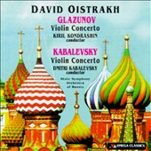 Glaszunov, Kabalevsky: Violin Concertos