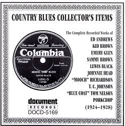 descargar álbum Various - Country Blues Collectors Items 1924 1928